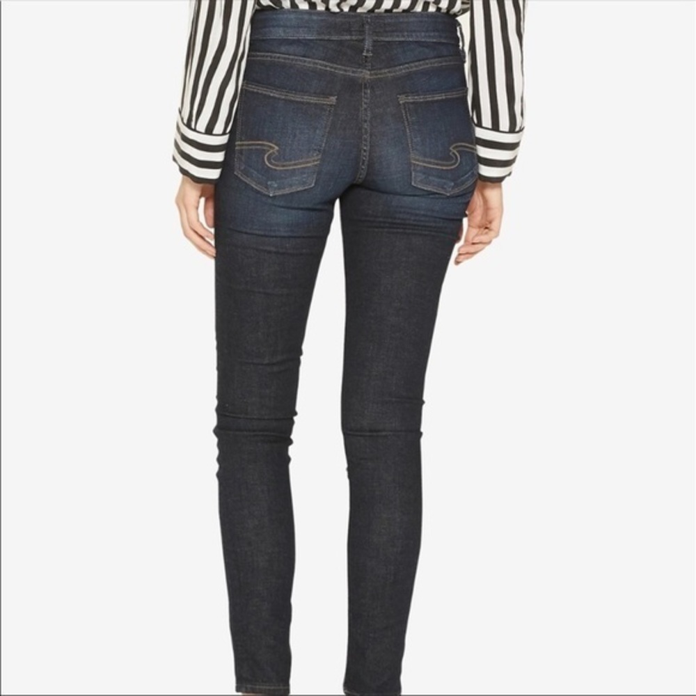 Silver Jeans Elyse Skinny Dark Wash Jeans - Picture 2 of 10